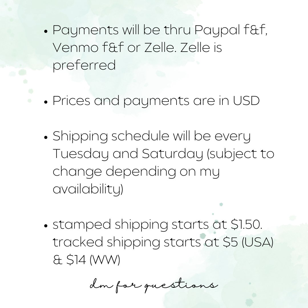 Mimaixcii's tweet photo. Downsizing Collection WTS thread

I'm downsizing my collection. Pls read info for more details. For faster transactions and proofs you can dm on my intagram @/Maggie.trades https://t.co/Bw9EeHLCin