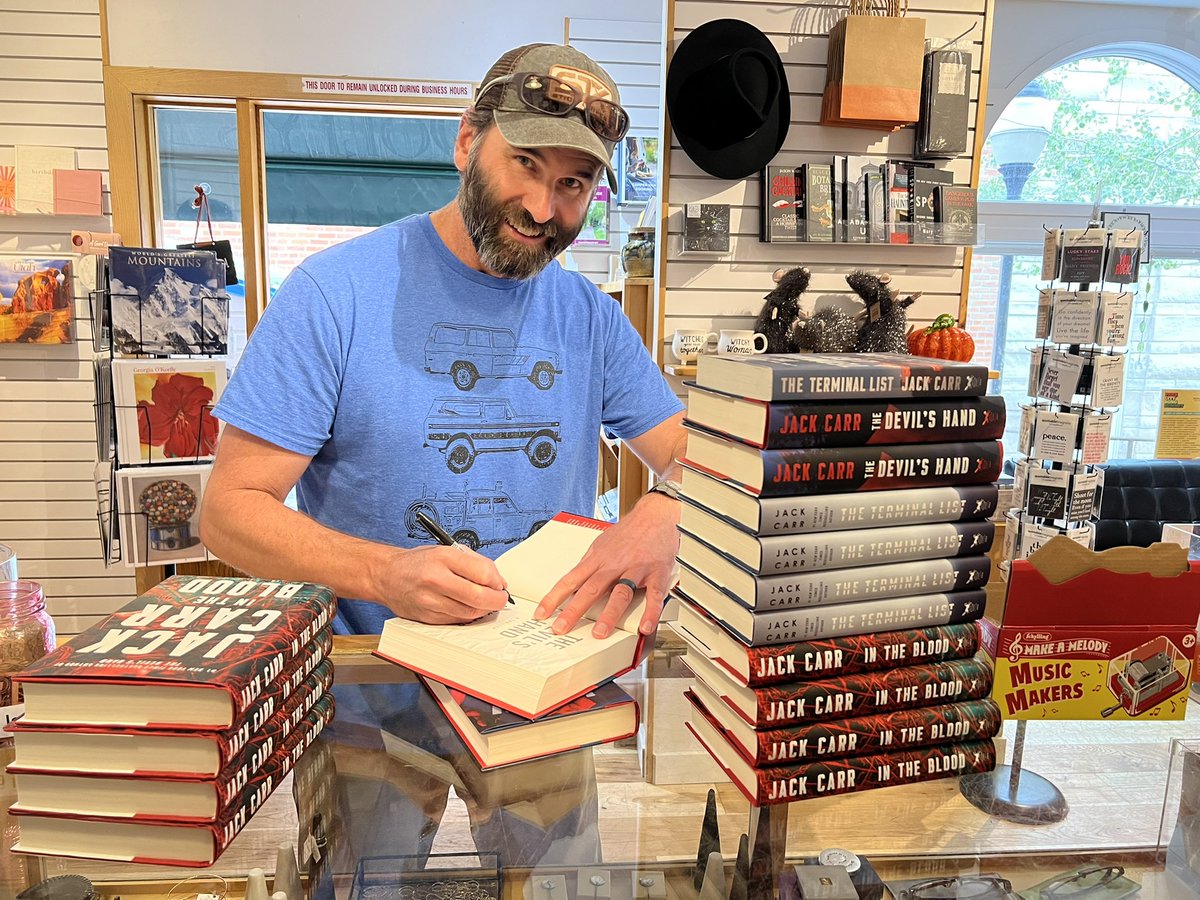 Jack Carr on Twitter "Looking for signed books? I stopped by
