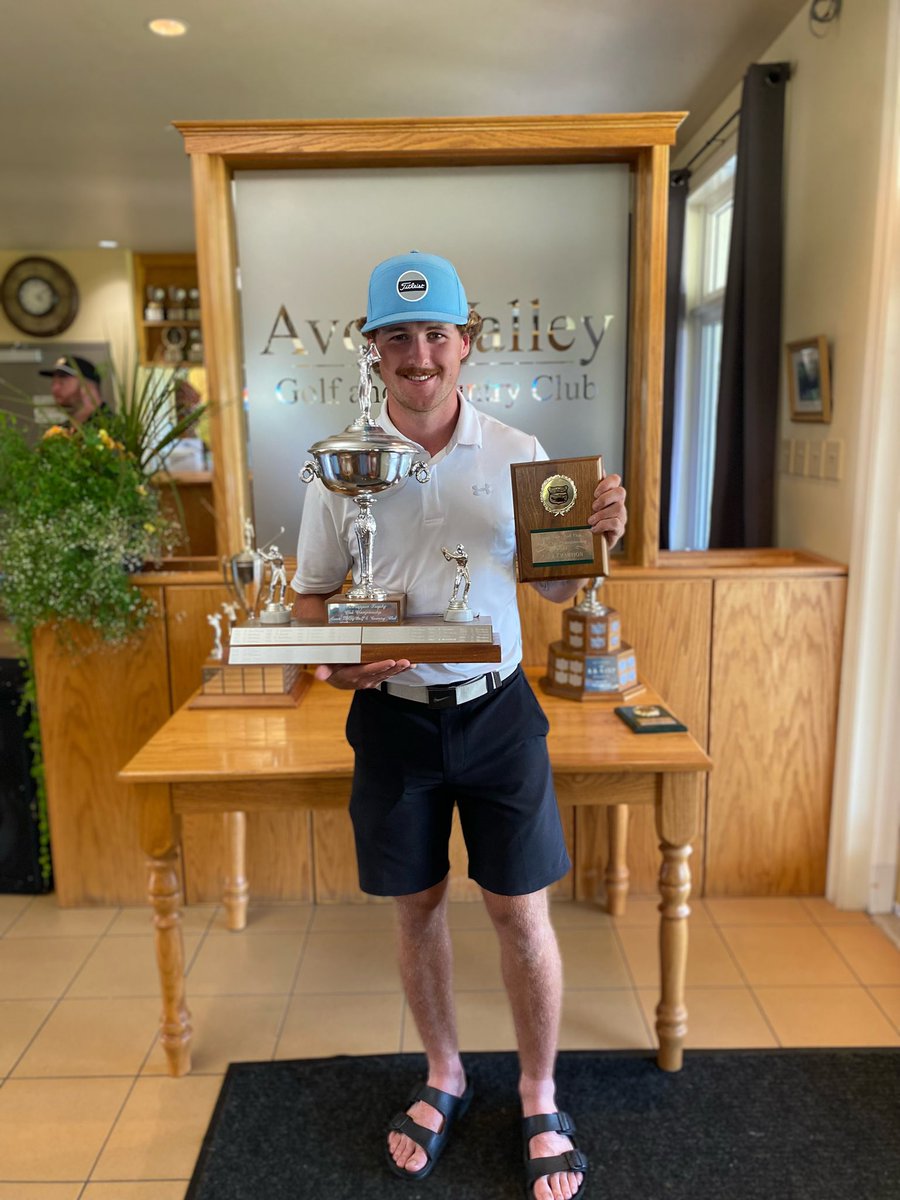 Avon Valley Golf Men’s Club Champion! Off season vibes! <a href="/baileypeach_/">Bailey Peach</a>