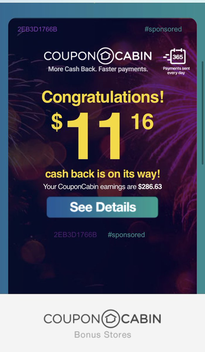 LKrash's tweet photo. @CouponCabin https://t.co/kSjfCdgG2X