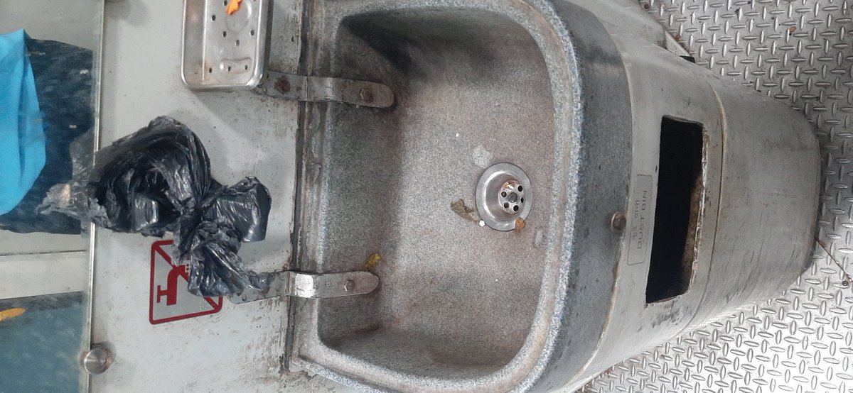 Manidevendradk's tweet photo. @RailwaySeva @RailMinIndia @GMSRailway I'm  manikandan here I traveled Mumbai to salem in nagarcoil exp 16339  pnr 8834120341 u charging 698rupees there was no toilet service no clean up near by toilet very worst travel #worsttravel https://t.co/QD9VEGfbME