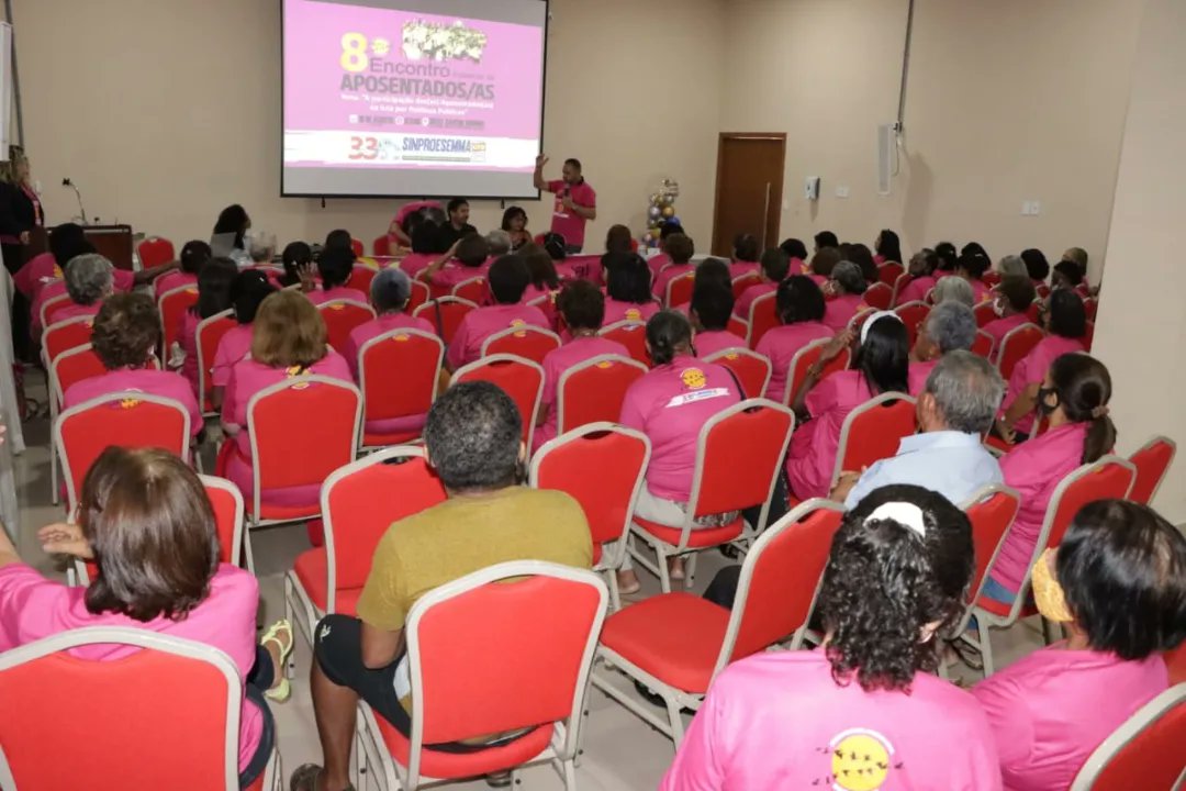 sinproesemma_'s tweet photo. Agradecemos a presença das companheiras e companheiros que participaram do 8º Encontro de Aposentados, na última sexta-feira19 no Hotel Santos Dumont, em São Luís.
#Garantir Direitose Avançar na Unidade e na Luta!
#sinproesemma https://t.co/BH1eWrtOMu