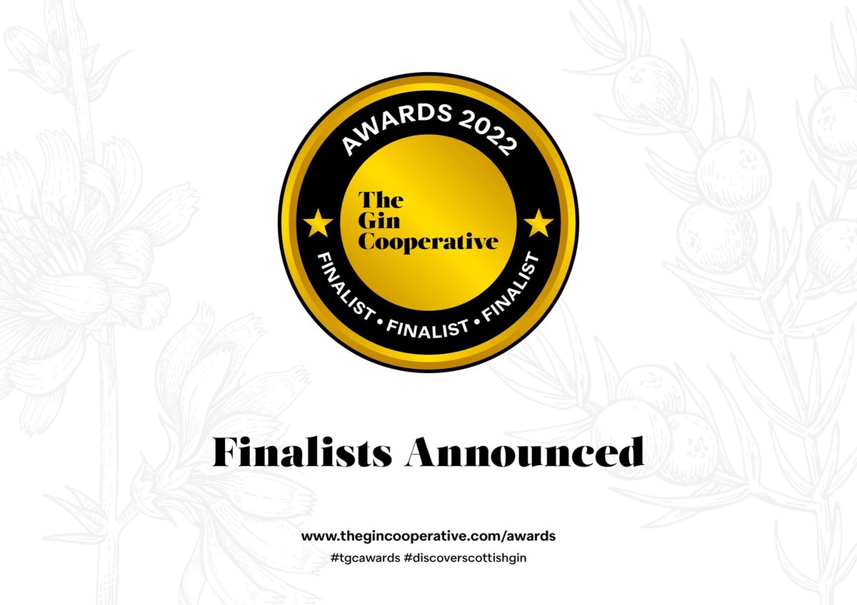 We’re delighted to have been announced as finalists 🎉 of The <a href="/Gin_Cooperative/">The Gin Cooperative</a> Awards 2022 in four(!) categories!

Scottish Gin and Tonic Award
Distilled Scottish Gin Award
Old Tom Scottish Gin Award
Community Judges Award

#tgcawards #discoverscottishgin #scottishgin #isleofskye