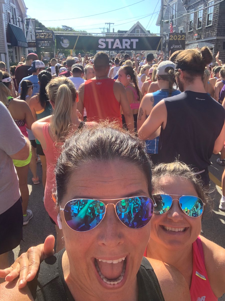 Another Falmouth Road Race in the books. It was a hot one but always enjoyable with the squad. #FalmouthRoadRace #falmouth50