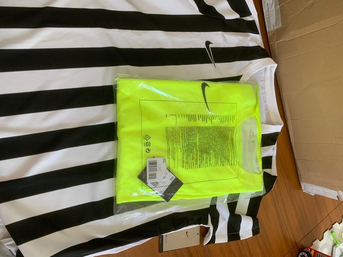 New home shirts including goalkeepers have arrived and will be printed up ready for the season which starts in two weeks