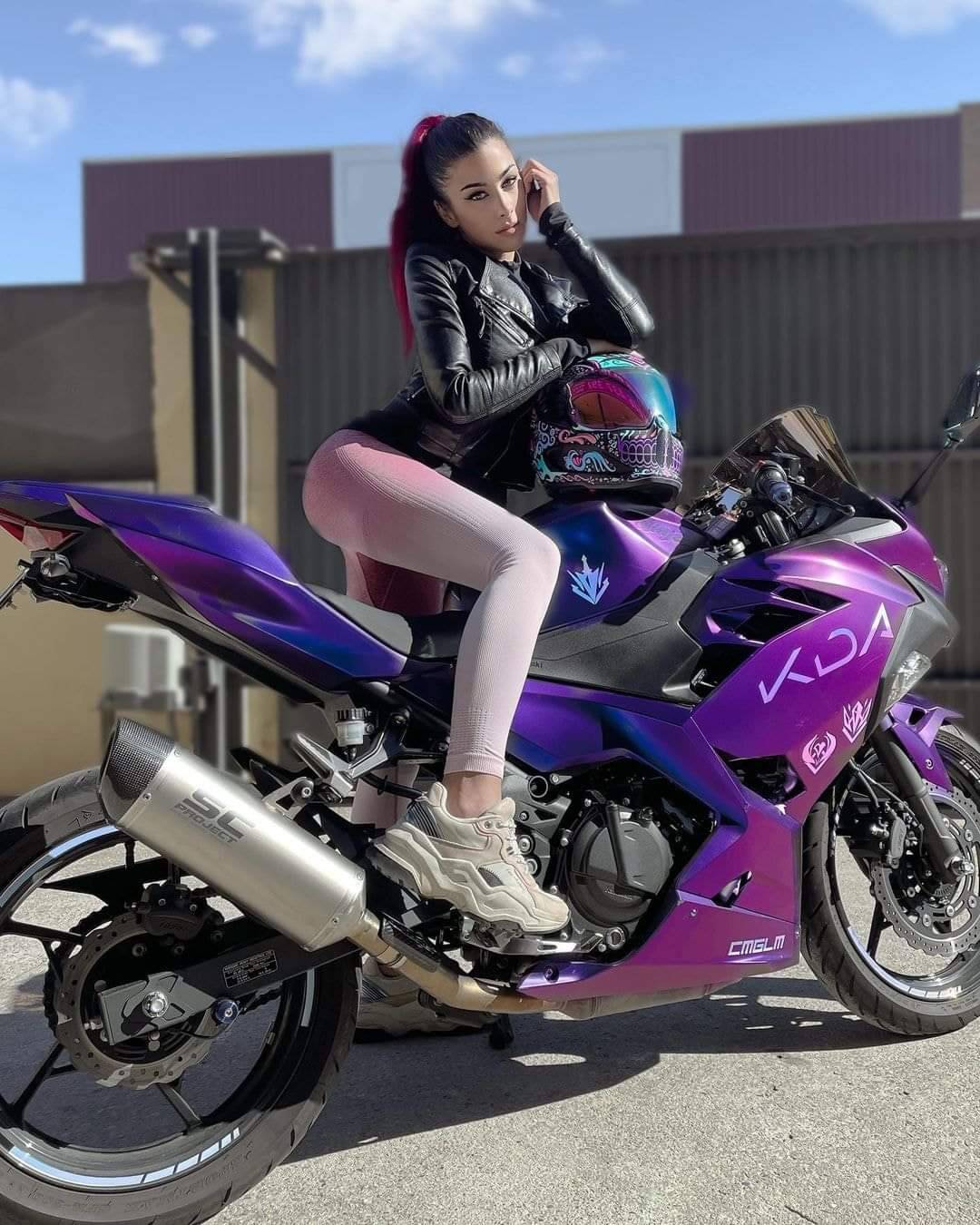 Purple Kawasaki Ninja atelieryuwa.ciao.jp