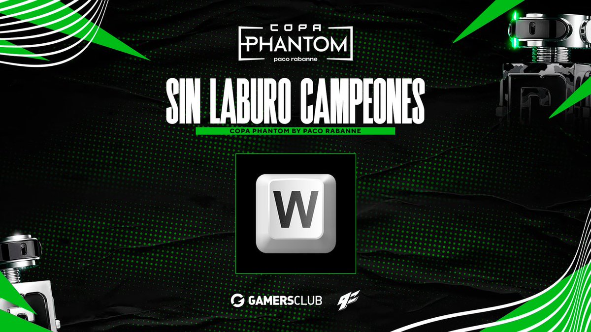 GamersClubCSes's tweet photo. Felicitaciones a los campeones de la #CopaPhantom by @PacoRabanne y @9zTeam
🏆 #SinLaburo 🏆
🥇@bk1cs
🥇@jotticsgo
🥇@nazcsgo
🥇@182CSS
🥇@ezekunnnn https://t.co/gnC4cCSLm4
