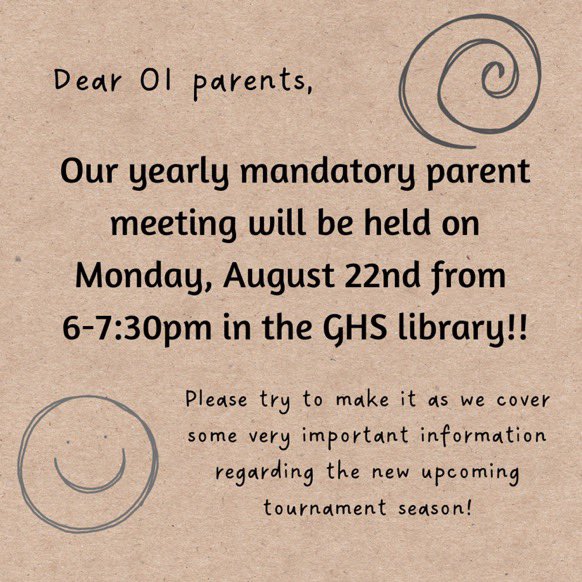 GHS Oral Interpretation tweet media