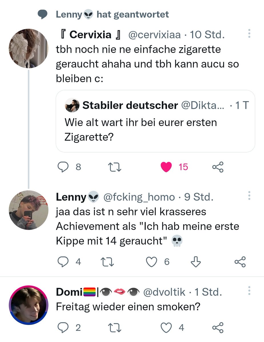 Nea61354323's tweet photo. Wollt ihr mir sagen ich woll jz damit anfangen twitter? Ernsthaft :')
Ok let's go https://t.co/caI0j7U4uH