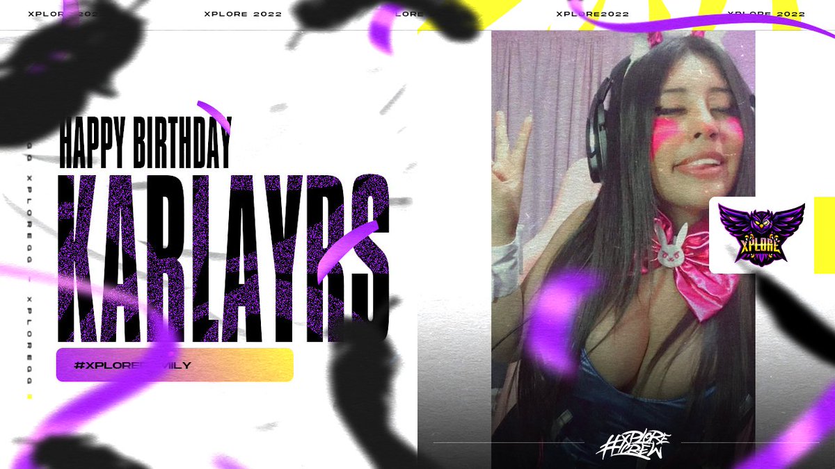 Xplore_GG's tweet photo. Hoy estamos de fiesta en Xplore, celebrando una plumas mas para @Karlayrs ¡Feliz cumpleaños!🥳💜

Esperamos que disfrutes tu día especial. Te manda un abrazo la #Xplorecrew 🥳 https://t.co/a0J0trW6s0