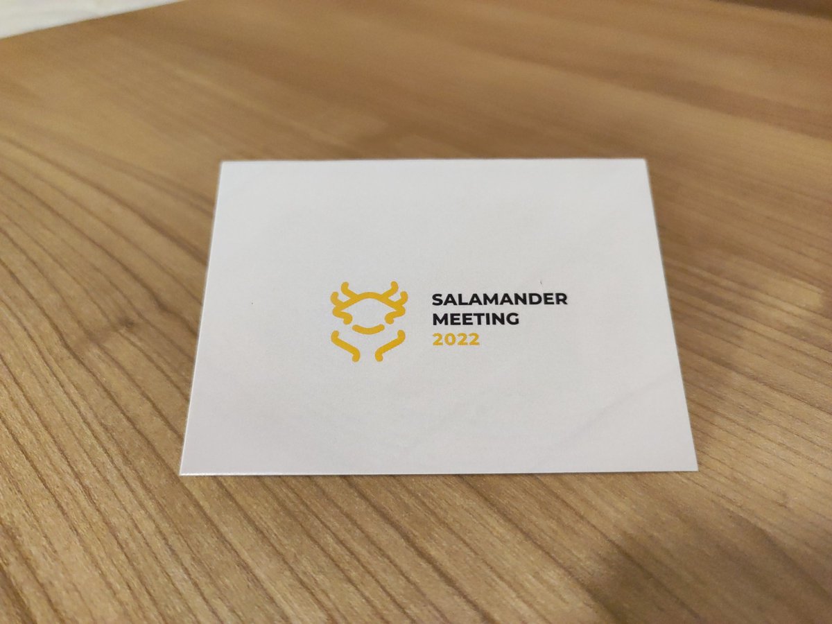 RosarioSan8's tweet photo. Thanks to @Medipol_Sabita &amp; @salamandermeet !! three days full of exciting science in a beautiful city 🤩🤩 https://t.co/UYMRjC9yAV