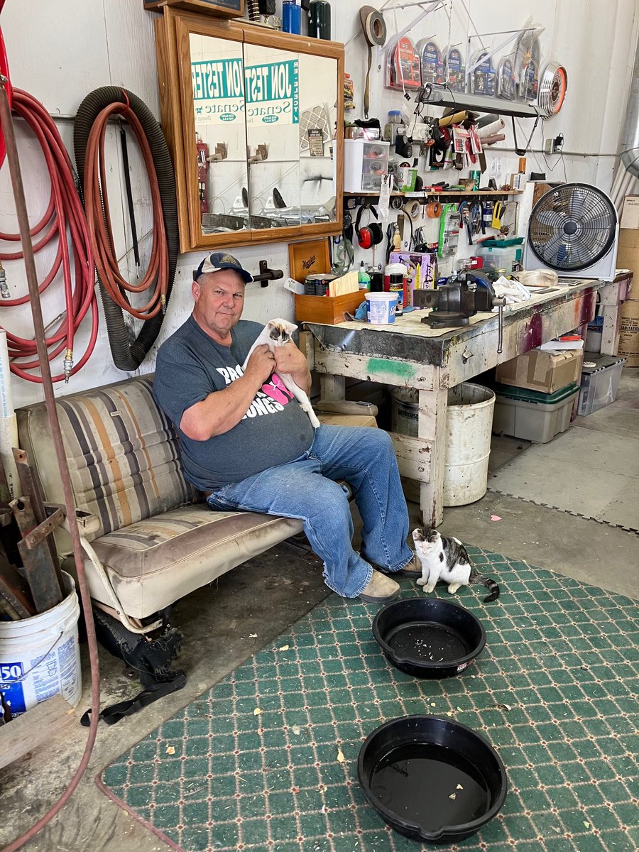 Senator Jon Tester on Twitter "Jon spending his birthday tinkering in