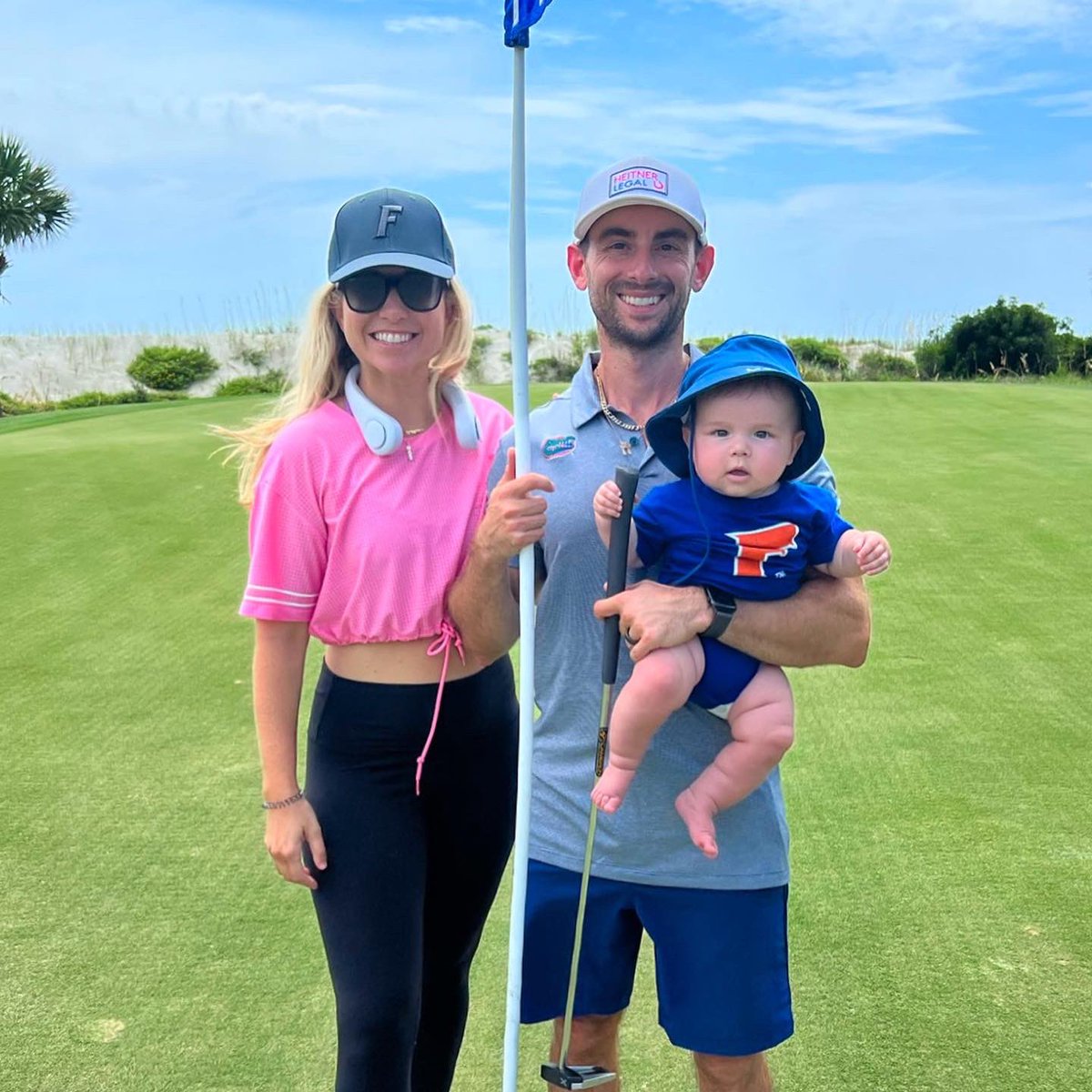 heitner's tweet photo. Gotta start them young ⛳️ https://t.co/htyRIZyEg7