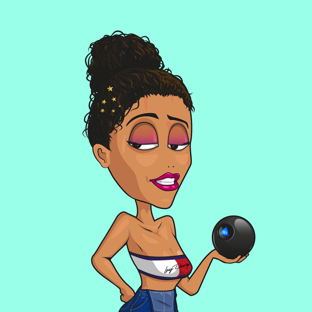Laydeeznft's tweet photo. What would you ask the magic ball? 👀🤭.

Want the chance to win a #Whitelist spot? Just follow the rules below.

Rules ⤵️
💕 Like
♻️ Retweet
🏷 Tag 2 friends

Note: 5 WL spots to be won 👯‍♀️

#NFTCommunity #Womeninmeta #NFTs #3Danimation #NFTGiveaway #laydeeznft #nft https://t.co/EDnrEjA1G5