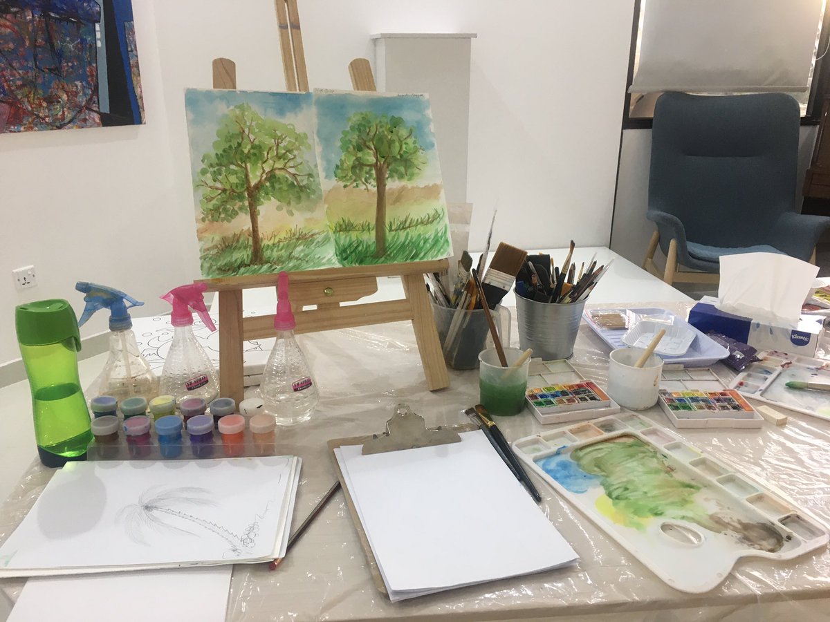 SabihaMajeed's tweet photo. Register now! For #artclasses @synergyarthub #drawing #painting #watercolor #oilpainting #charcoaldrawing #mocksa #saudiartists https://t.co/hss0lRlMkN