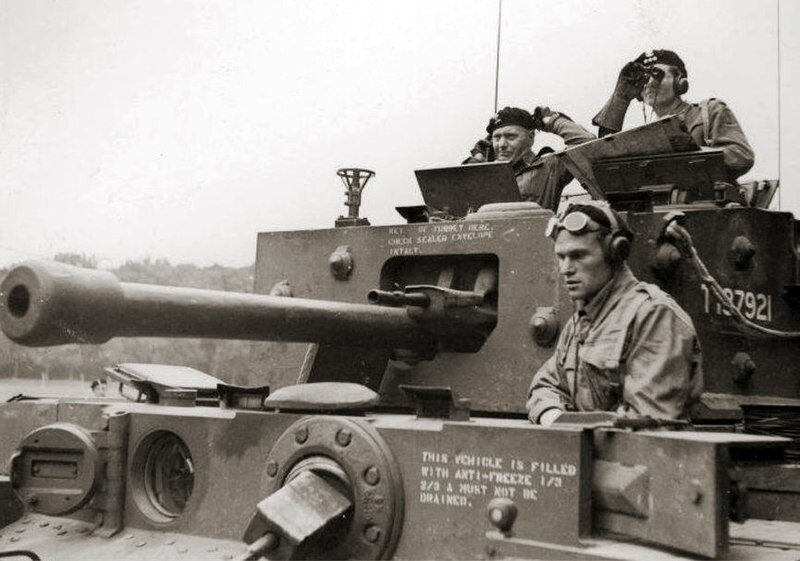 Polish_Traces's tweet photo. #OTD in 1944 the Battle of the #Falaise Pocket ended with Allied victory, in which the decisive role of detaining the Germans in the encirclement took on the #Polish 1st Armoured Division (so-called #BlackDevils) under #GeneralMaczek. https://t.co/P1ZOSZJzdS