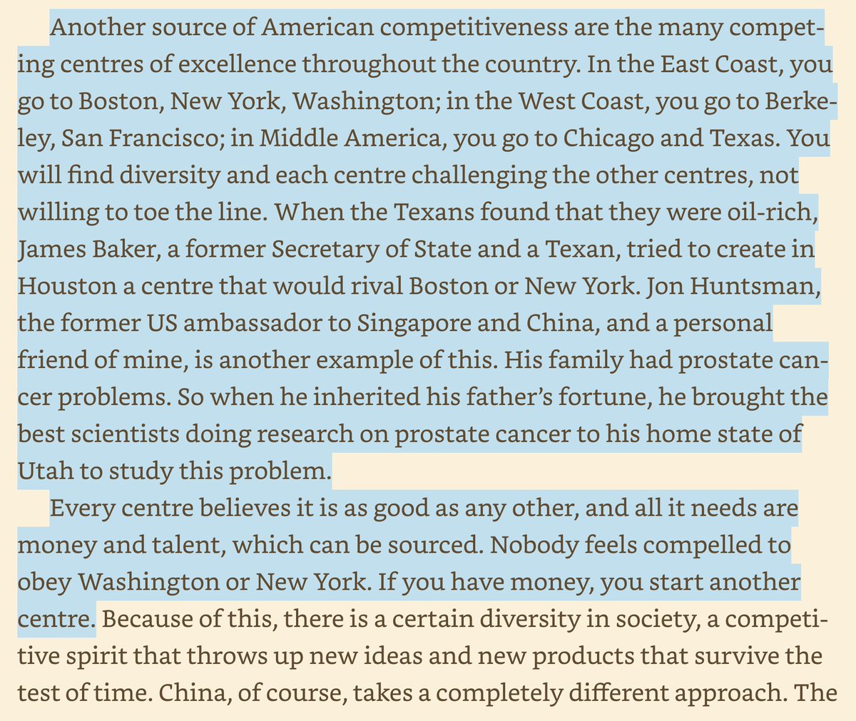 Lee Kuan Yew on American decline: