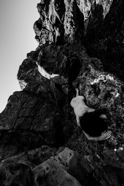 Black Hole - Lanzarote #selfportrait