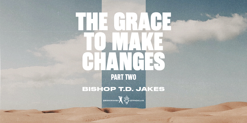 BishopJakes's tweet photo. Thank you for joining us online today! Be sure to watch the rebroadcast of “The Grace to Make Changes - Part 2" TONIGHT at 6 PM C.T. at https://t.co/6TB6JThmtn or via the T.D. Jakes Mobile App! 

#TheGraceToMakeChanges #SundayService #TPHOnline https://t.co/wkTVz185di