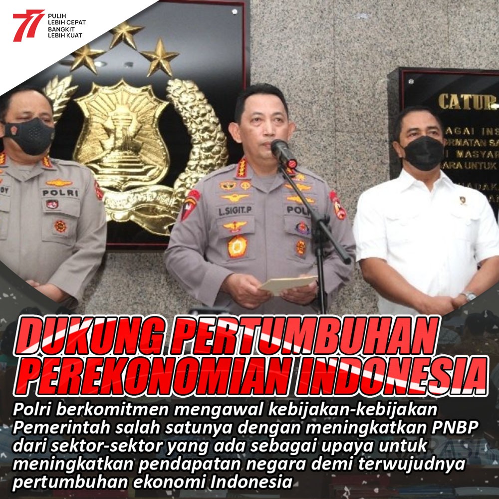 PurworejoPolres's tweet photo. Polri siap mengawal dan mendukung kebijakan-kebijakan Pemerintah demi terwujudnya pertumbuhan ekonomi Indonesia serta 
#WujudkanPemulihanEkonomi dan Kawal Investasi Nasional https://t.co/gQEaZeeZLi