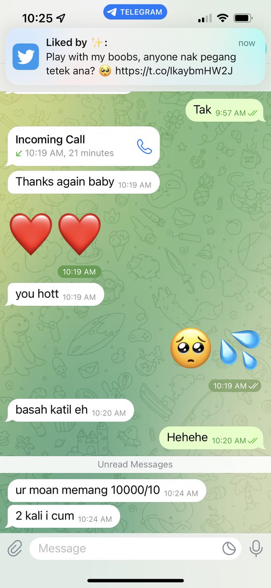Hihi 😜 2 kali pancut