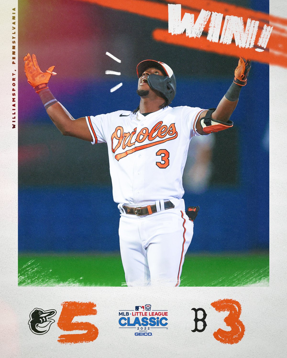 Baltimore Orioles on X: A BIG win at the Little League Classic 🙌   / X