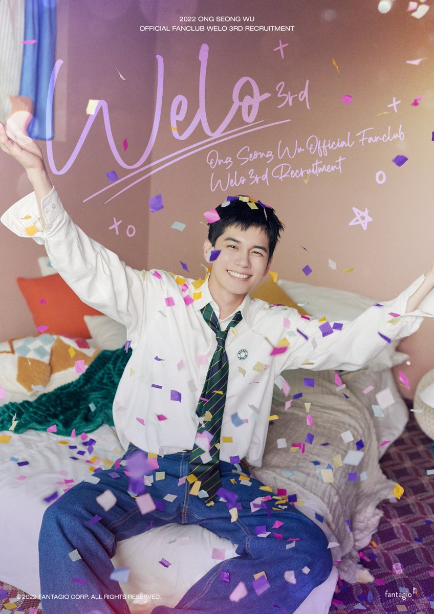 [#NOTICE] 옹성우 공식 팬클럽 위로(WELO) 3기 모집 안내

▶ cafe.daum.net/ongseongwu825/…

옹성우에게 ‘위로’가 되어줄 옹성우 공식 팬클럽 위로(WELO) 3기를 모집합니다❗
위로(WELO) 여러분의 많은 관심 부탁드립니다💘
 
#옹성우 #ONGSEONGWU #위로 #WELO