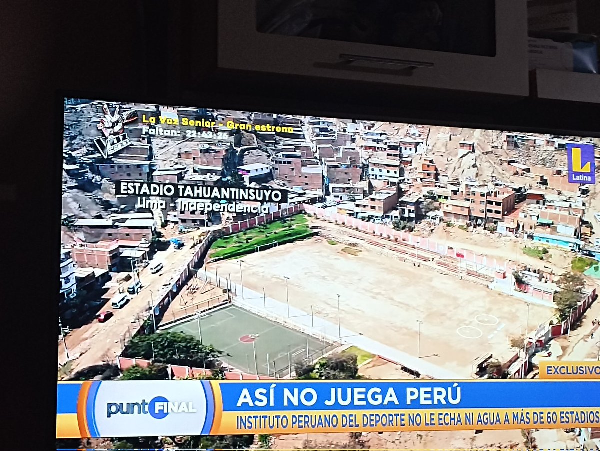 Ahora en #PuntoFinal <a href="/jefferson_luyo/">Jefferson Luyo</a> y <a href="/Jorgedett/">Jorge Dett</a> revelan como es que el IPD  dejó en el abandono los estadios que administra designandole 0 soles de presupuesto por dos años.

¿Cómo pretendemos ir al mundial cuando tenemos en el abandono nuestras canchas?

<a href="/Latina_Noticias/">Latina Noticias</a>