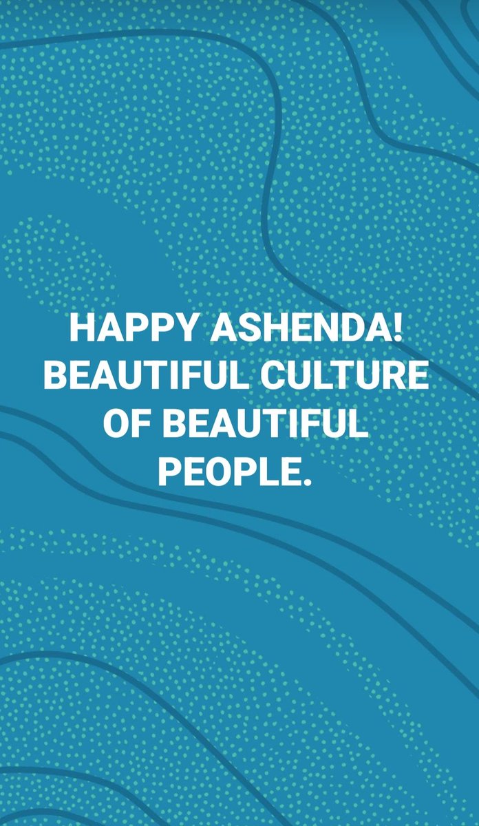 #HappyAshenda! #Beautifulculture of #beautifulpeople.