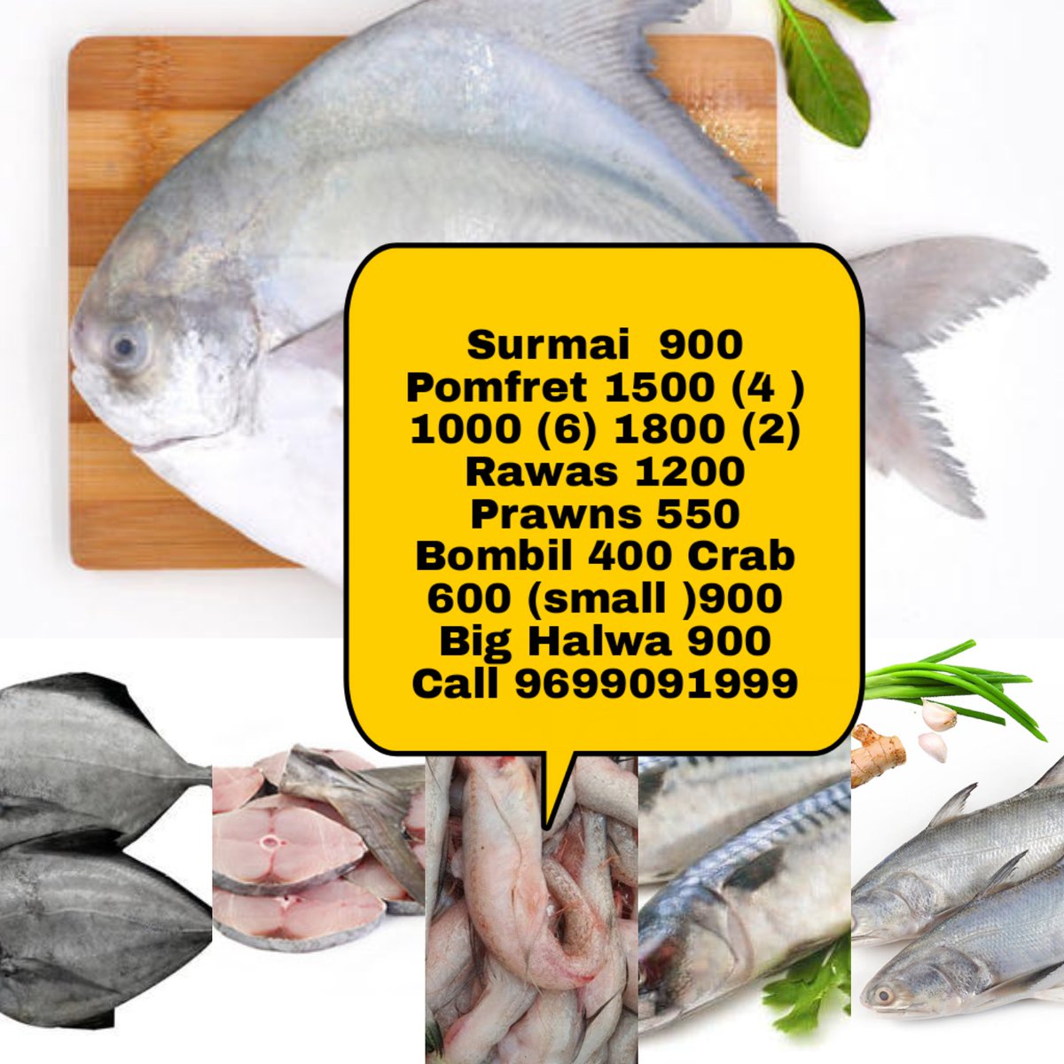 Freshfishmumbai's tweet photo. #Fish #FreshFish #GWFish #Pomfret #Halwa #Surmai #Prawns https://t.co/Luo23wl8D5 https://t.co/alfUGhOgfH