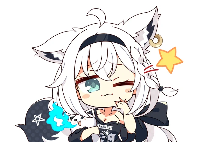 おっとりきつね#絵フブキ 