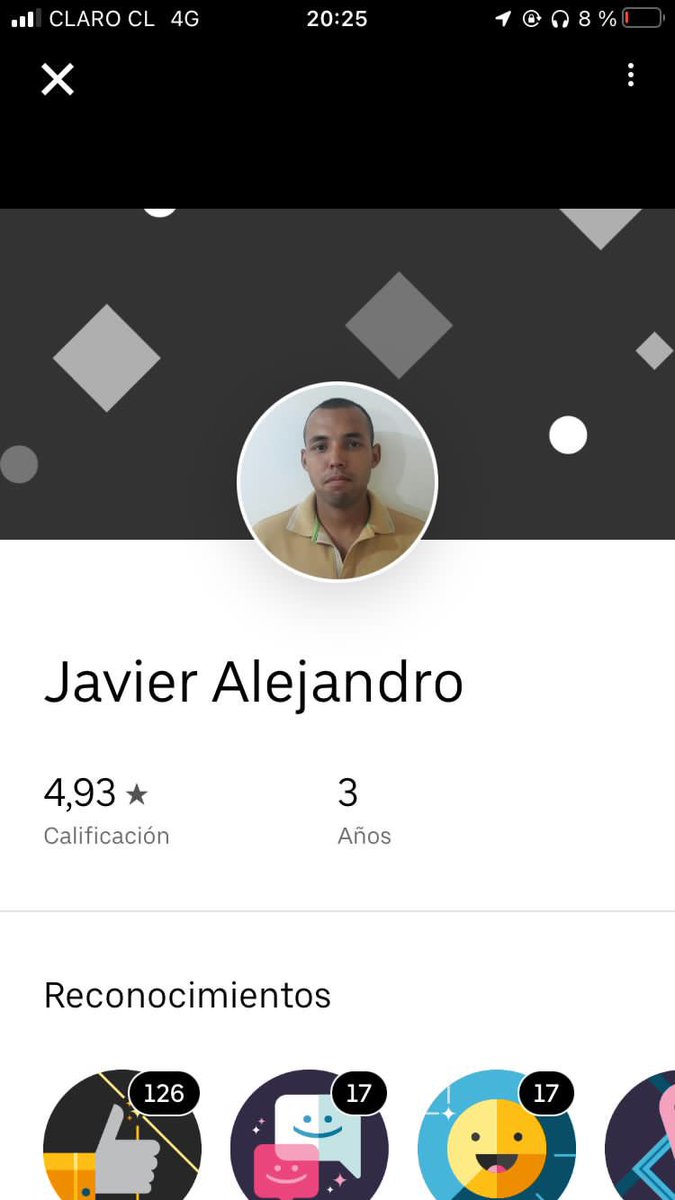 Claudyz83's tweet photo. Me ayudan a difundir porfa;
Anoche una amiga tomó un @Uber_Chile desde San Miguel a Stho Centro y el weon se quiso pasar de listo, no quería dejar que baje del taxi y quería besarla a la fuerza! 
Estas cosas no pueden pasar! Qué miedo por la cresta https://t.co/HBeREtrtmV