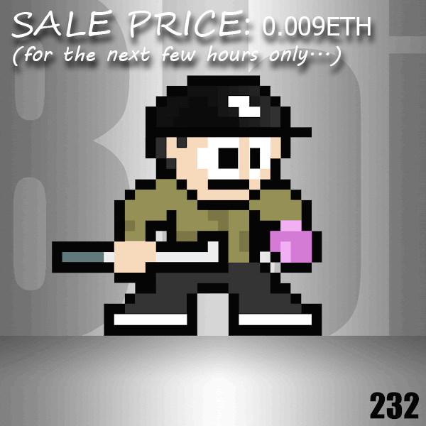 8bitTeeTimeNFT's tweet photo. 8bitTeeTime GΞN 2 Golfer 232
#PolygonNFT SUPER #SALE! Only 0.009ETH on Poly (like 9 holes of golf) Sale Ends in a few hours... 

https://t.co/XIbsGYylhZ
#Golf #GolfSale #GolfNFT #NFT #NFTs #NFTgolf #Golfer #SalePrice #limitedSale #TimeIsRunningOut https://t.co/DG0ysPxHT6