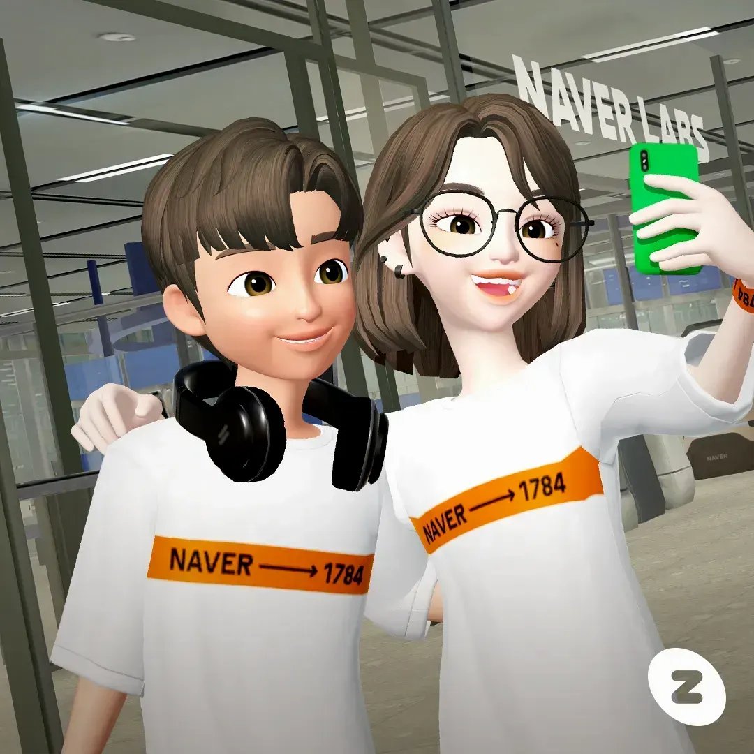 네이버 1784 월드 오픈 기념 이벤트 개최💚 네이버 1784 월드에서 인증샷 찍고 부스에서도 사진 찍으면 5,000코인 받을 준비  완료! 귀여운 로봇 루키가 기다리고 있다고 전해달래요🤖 👉https://t.co/WkFq2nqGut #ZEPETO  #NAVERXZEPETO #NAVER1784 #네이버1784