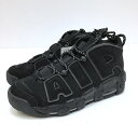 otaota555's tweet photo. #NIKE #ナイキ #モアテン <br>【中古】<br>NIKE ナイキ <br>414962-004 AIR MORE UPTEMPO 96 INCOGNITO TRIPLE BLACK エアモア アップテンポ ブラックスニーカー サイズ：26.5cm カラー：ブラック <br>【f126】 [楽天] https://t.co/py94DGpIMn #RakutenIchiba https://t.co/4vddUruQr7