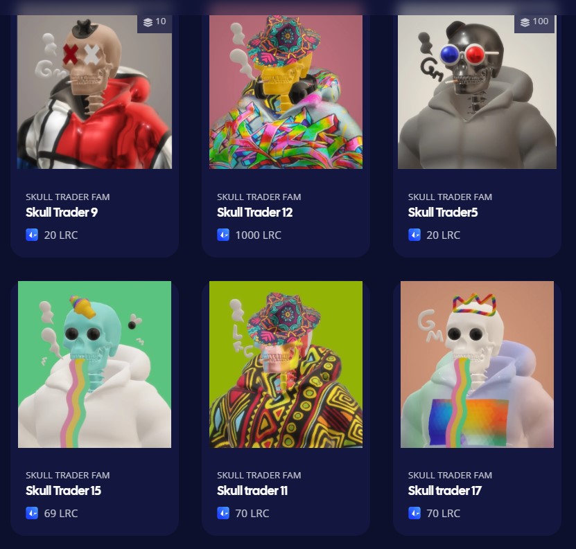 trader_skull's tweet photo. Skull trader collection on fire!
check it out if you love Skull
Which one do you like to collect?
see all here piece here
https://t.co/ukfukhvoQh
#nftloop #GMI #Loopexchange #nft #Loopring https://t.co/MKFWWGd8d0
