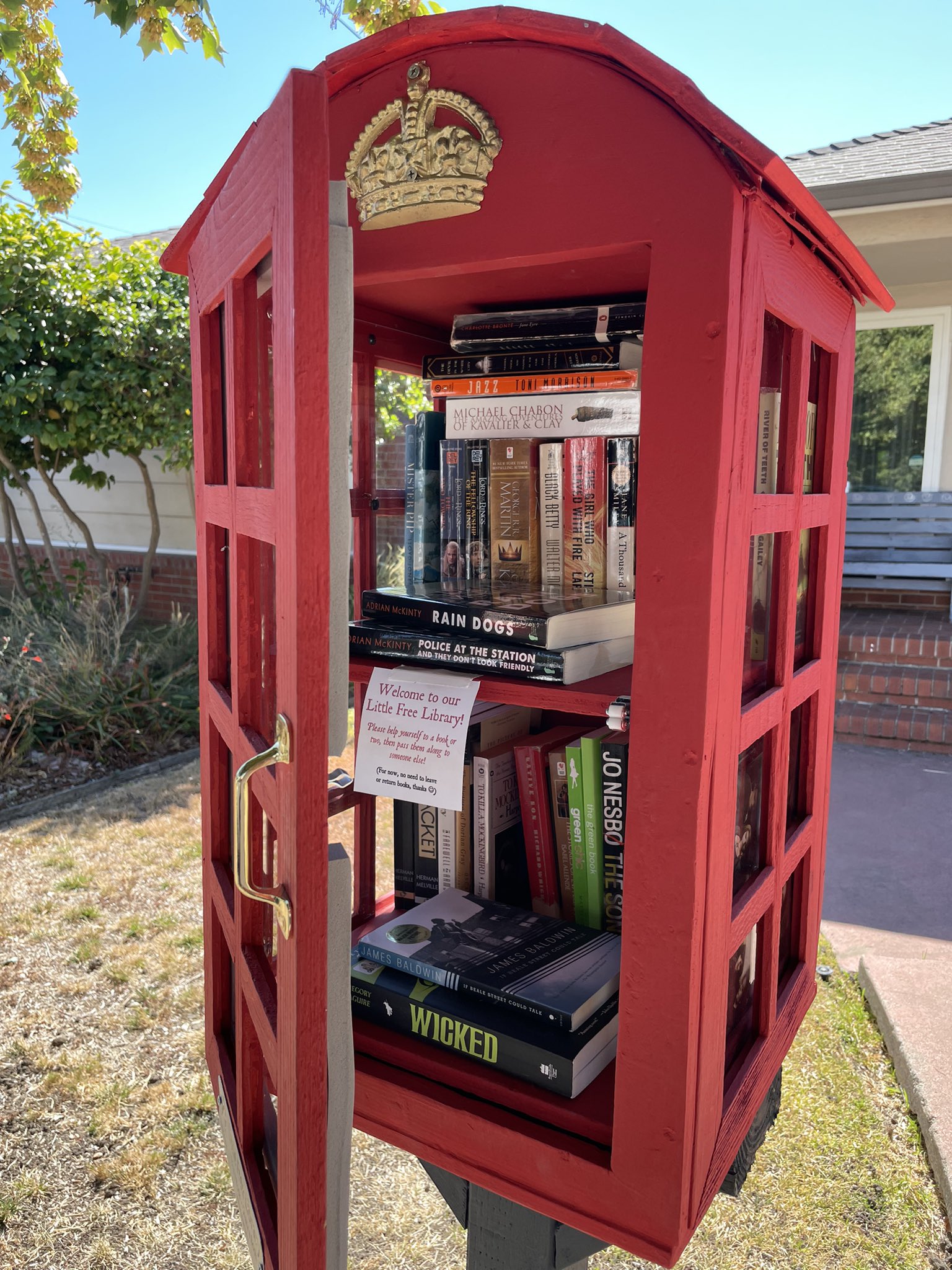 Troy River on Twitter "I just built this LittleFreeLibrary for my