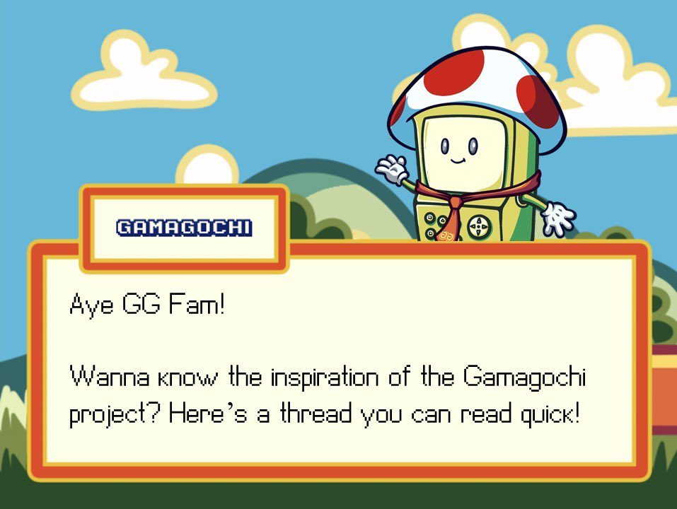 GamagochiCNFT's tweet photo. The idea of the project.
"...We believe that it is the best time to build a community that will be early and will lead this space in the future." 🧵
More on GG Website SOON!
#CNFT #NFT #CNFTcommunity #Cardano #CNFTproject #NFTproject #LFGochi https://t.co/Ud5zCCr6zW