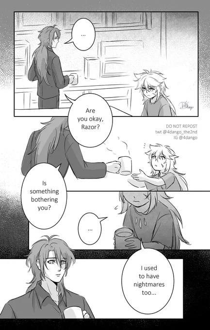 [Modern AU] Nightmare (3/4)

Razor had his nightmares too 