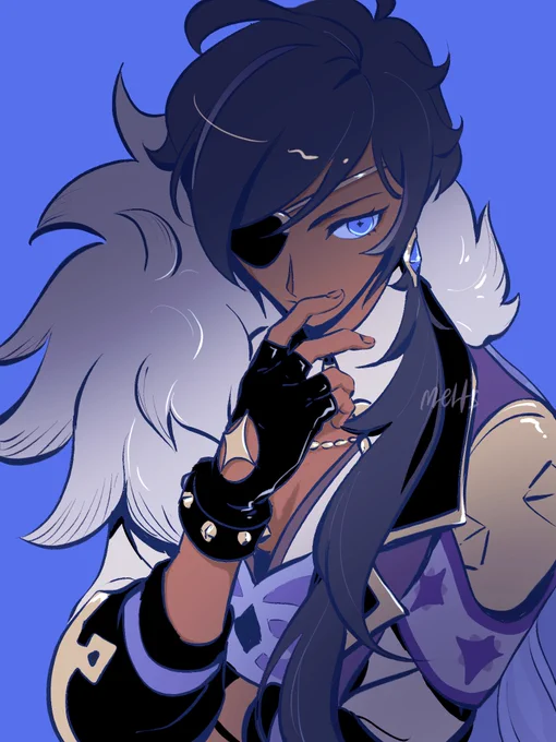 #kaeya (rattling cage) i care him a Normal amount 