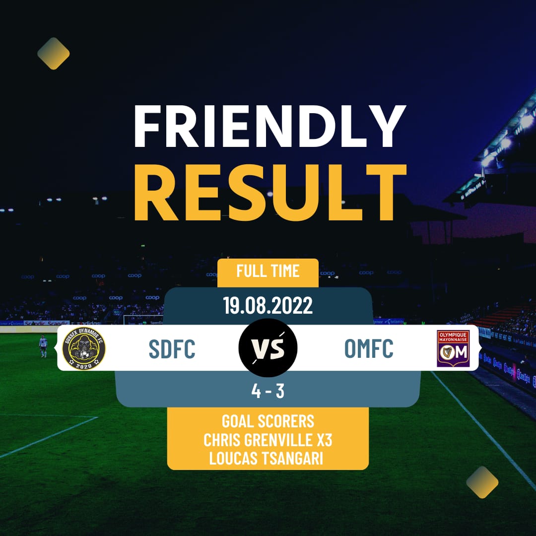 Good game yesterday against a great bunch of blokes look forward to return leg when we come to London all the best hope you guys had good time last night <a href="/MayoOlympique/">Olympique Mayonnaise</a>