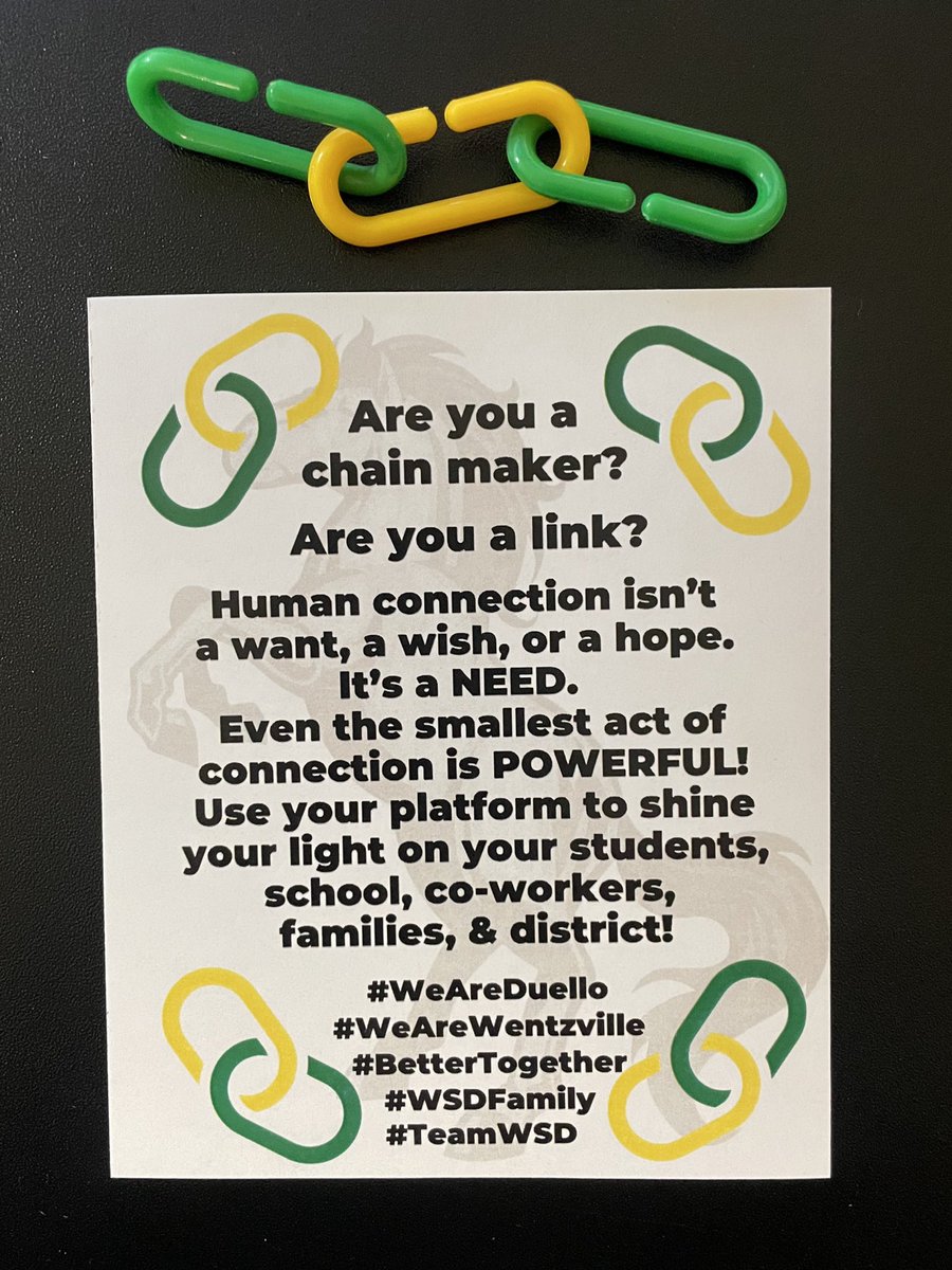 EarlyLearningDr's tweet photo. Be part of every childβs chain #WeAreDuello #community #culture #belonging #love #besties #ittakesavillage @duello_office @alicia_hooton https://t.co/tkIU5fCXbD