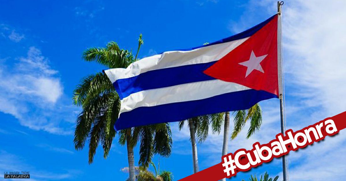 Este tuit va con un #SíPorCuba rotundo ¿Me sigues? #IslaRebelde