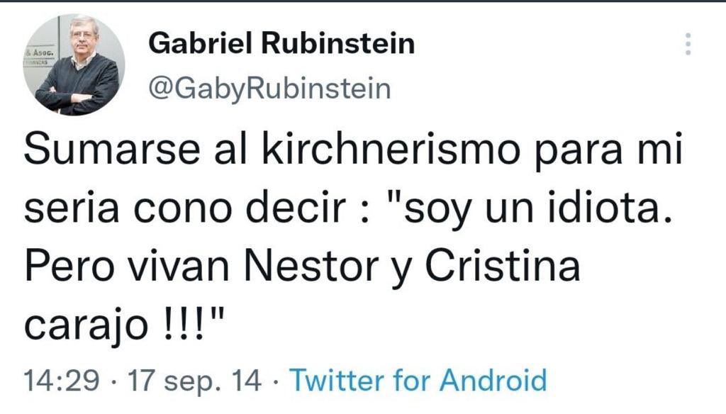 FerIglesias's tweet photo. - @GabyRubinstein es parte del equipo de @RLavagna Y cómo se nota! https://t.co/mHoFNfd7Of