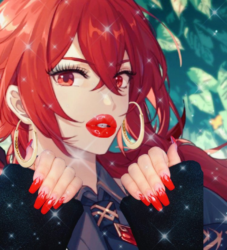 Inside1Xiao's tweet photo. королеви всього Ґеншина https://t.co/3XDxr1jVdk