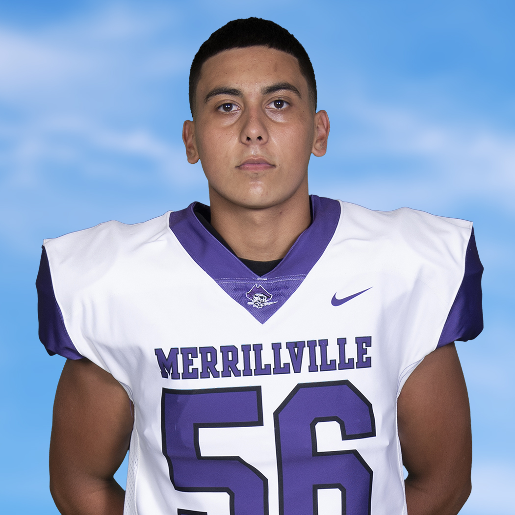 Congrats to <a href="/mhspiratefball/">MerrillvilleFootball</a> Junior OL Derrick Nelson on being named Offensive Lineman of the Week against Andrean!