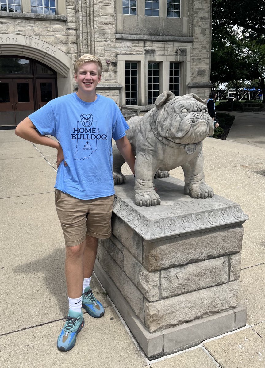 We dropped Connor off at Butler this weekend. So excited for him to start college this week!