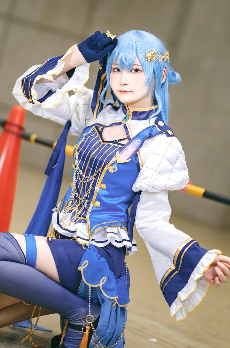 シリアルシール付 ホロライブ コスプレ Shout in Crisis ライブ衣装 星