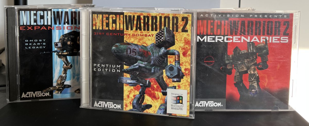 Maybe something to stream in the future? Netmech (along with Warcraft 2) was the first game I was able to play over the early internet via ipx emulation. These don’t run under modern Windows. May see how MechVM plays with OBS capture, if I can even run these games with it.