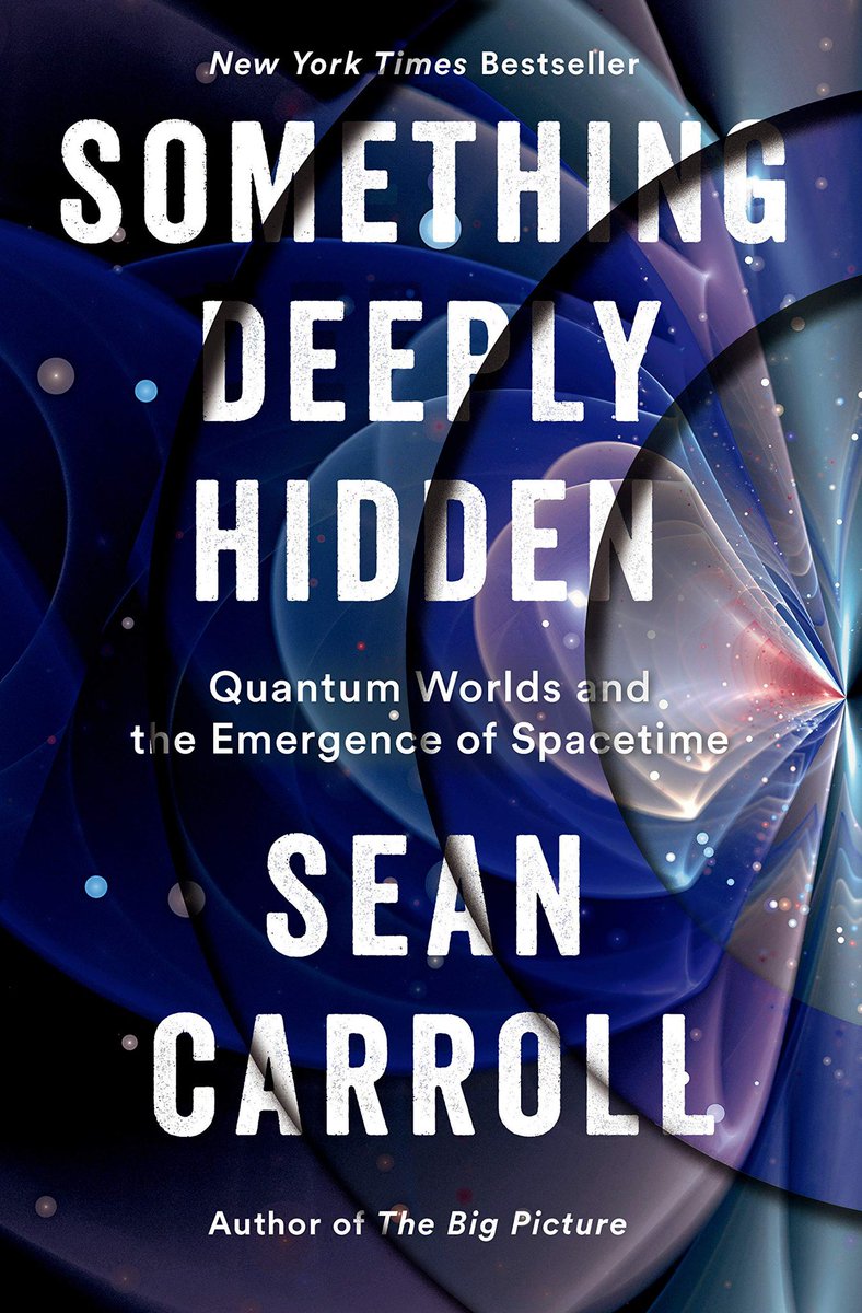 MasonMault's tweet photo. I guess this never posted: “Something Deeply Hidden” by @seanmcarroll . Everett’s interpretation of QM is counterintuitive, but I am always happy to question reality. Fun and worth the read. https://t.co/uXLoPig9fe